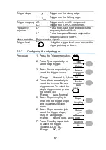 Preview for 79 page of TEXIO DCS-4605 Instruction Manual