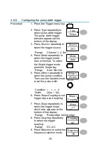 Preview for 82 page of TEXIO DCS-4605 Instruction Manual