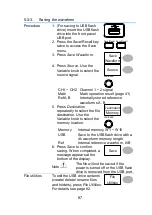 Preview for 99 page of TEXIO DCS-4605 Instruction Manual