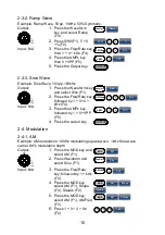 Preview for 23 page of TEXIO FGX-2220 Instruction Manual