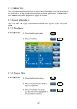 Preview for 40 page of TEXIO FGX-2220 Instruction Manual