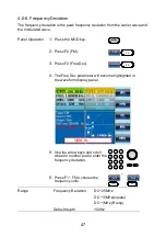 Preview for 60 page of TEXIO FGX-2220 Instruction Manual