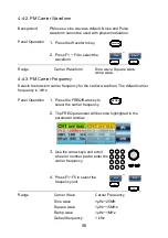 Preview for 69 page of TEXIO FGX-2220 Instruction Manual