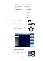 Preview for 100 page of TEXIO FGX-2220 Instruction Manual