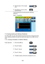 Preview for 129 page of TEXIO FGX-2220 Instruction Manual