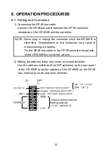 Предварительный просмотр 21 страницы TEXIO GP-600B Instruction Manual