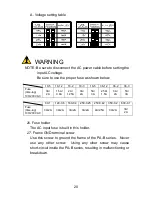 Preview for 28 page of TEXIO PA10-5B Instruction Manual