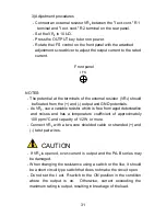 Preview for 39 page of TEXIO PA10-5B Instruction Manual