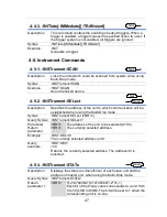 Preview for 33 page of TEXIO PFR-100 SERIES Programming Manual