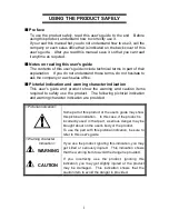 Preview for 6 page of TEXIO PSF-1200L Instruction Manual