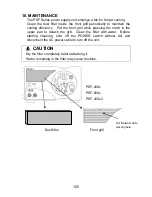 Preview for 114 page of TEXIO PSF-1200L Instruction Manual