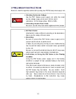 Preview for 21 page of TEXIO PSF-400H Instruction Manual