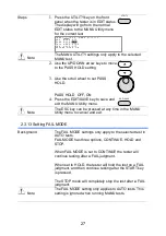 Preview for 37 page of TEXIO STW-9000 Series Instruction Manual