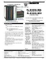 Texmate FL-B101Q-DCA Manual предпросмотр