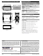 Preview for 4 page of Texmate UM-40-ACV User Manual