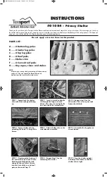 Texsport 01084 Instructions preview