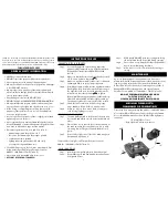 Preview for 1 page of Texsport 14204 Operating Manual