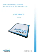 TEXTILE ID DATAMARS R-DT-UHF-CW-KBW-101 User Manual preview