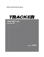 Textron Specialized Vehicles TRACKER LX6 EFI Repair And Service Manual preview