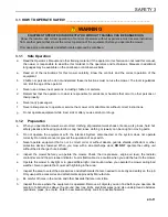 Предварительный просмотр 9 страницы Textron 070544 Safety, Operation & Maintenance Manual/Parts List