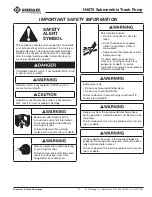 Preview for 3 page of Textron 42192 Instruction Manual