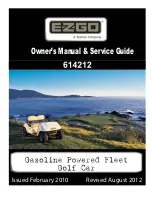 Preview for 1 page of Textron 614212 2010 Owner'S Manual & Service Manual