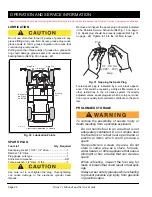 Preview for 32 page of Textron 614212 2010 Owner'S Manual & Service Manual