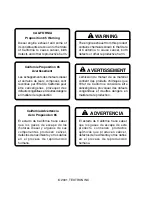 Preview for 2 page of Textron 642225 Setup, Parts & Maintenance Manual