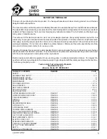 Preview for 3 page of Textron 642225 Setup, Parts & Maintenance Manual