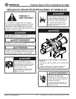 Preview for 76 page of Textron 6906A Instruction Manual