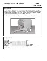 Предварительный просмотр 4 страницы Textron 73-70632 Owner/Operator'S Manual & Illustrated Parts List