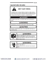 Preview for 3 page of Textron 783310127260 Instruction Manual