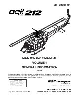 Предварительный просмотр 1 страницы Textron Bell 212 Maintenance Manual