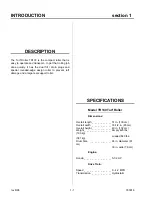 Preview for 4 page of Textron BROUWER TR130 Owner/Operator'S Manual & Illustrated Parts List