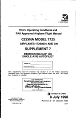 Preview for 320 page of Textron Cessna 172S Skyhawk SP Information Manual