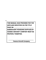 Preview for 2 page of Textron Cessna Grand Caravan Ex 208B Pilot'S Operating Handbook And Faa Approved Airplane Flight Manual