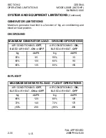 Preview for 84 page of Textron Cessna Grand Caravan Ex 208B Pilot'S Operating Handbook And Faa Approved Airplane Flight Manual