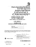 Preview for 747 page of Textron Cessna Grand Caravan Ex 208B Pilot'S Operating Handbook And Faa Approved Airplane Flight Manual