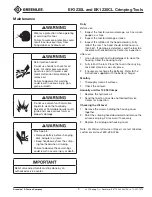 Preview for 9 page of Textron EK1230L Operation Manual