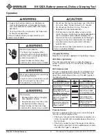 Preview for 6 page of Textron EK12IDL Operation Manual