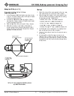 Preview for 8 page of Textron EK1550L Operation Manual