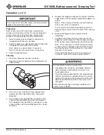 Preview for 10 page of Textron EK1550L Operation Manual