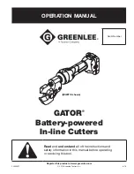 Textron ES20T Operation Manual preview