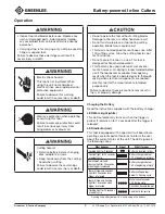 Preview for 9 page of Textron ES20T Operation Manual