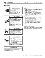 Preview for 13 page of Textron ES20T Operation Manual