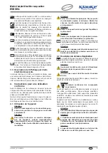 Preview for 13 page of Textron ESG50L Instruction Manual