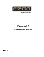 Preview for 1 page of Textron EZ-GO Express L6 Service & Parts Manual