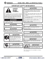 Preview for 3 page of Textron Greenlee 39660 Instruction Manual