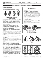 Preview for 8 page of Textron Greenlee 4024 Assembly Instructions, Illustrations & Parts List