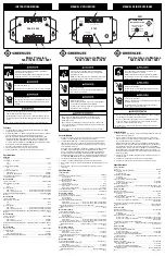 Textron GREENLEE 5260 Instruction Manual preview